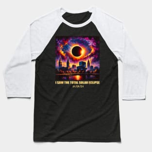 I saw the total solar eclipse 08/04/2024 Baseball T-Shirt